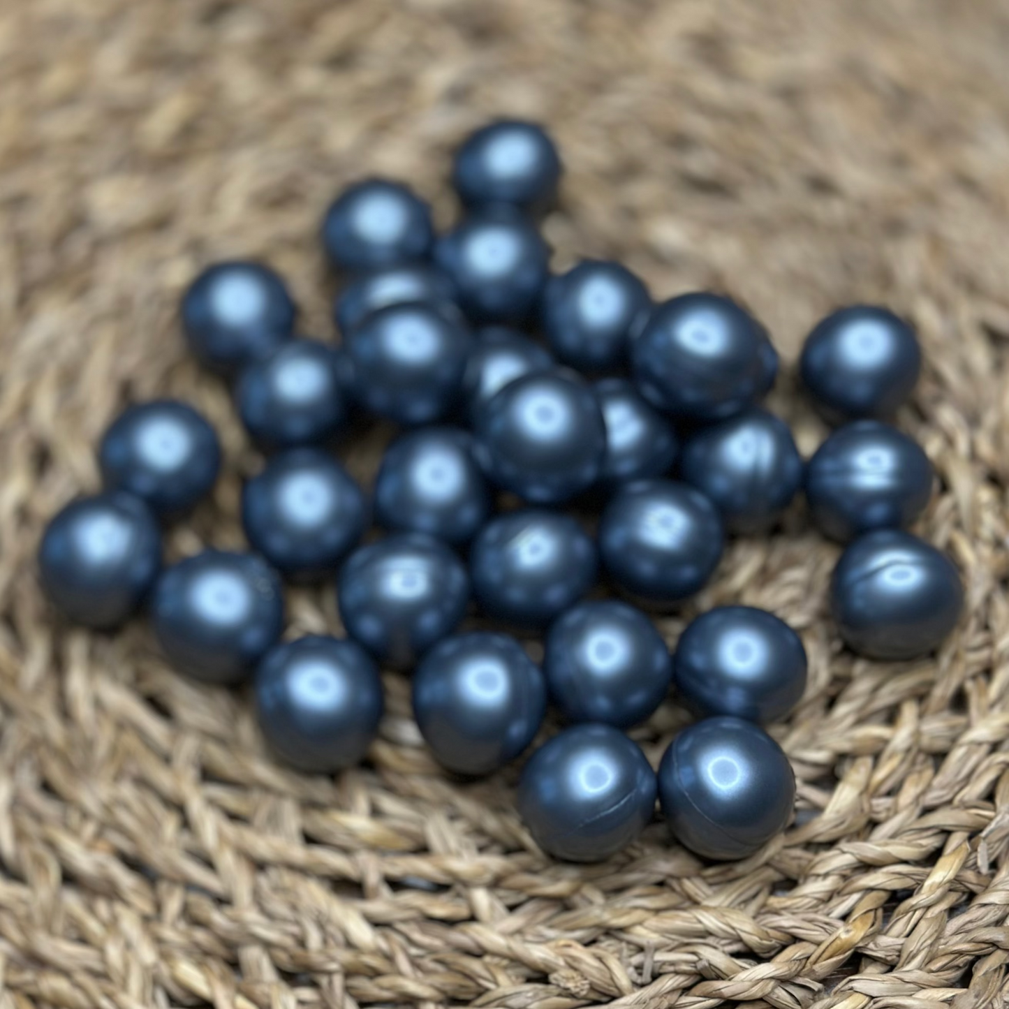 Perles de bain rondes