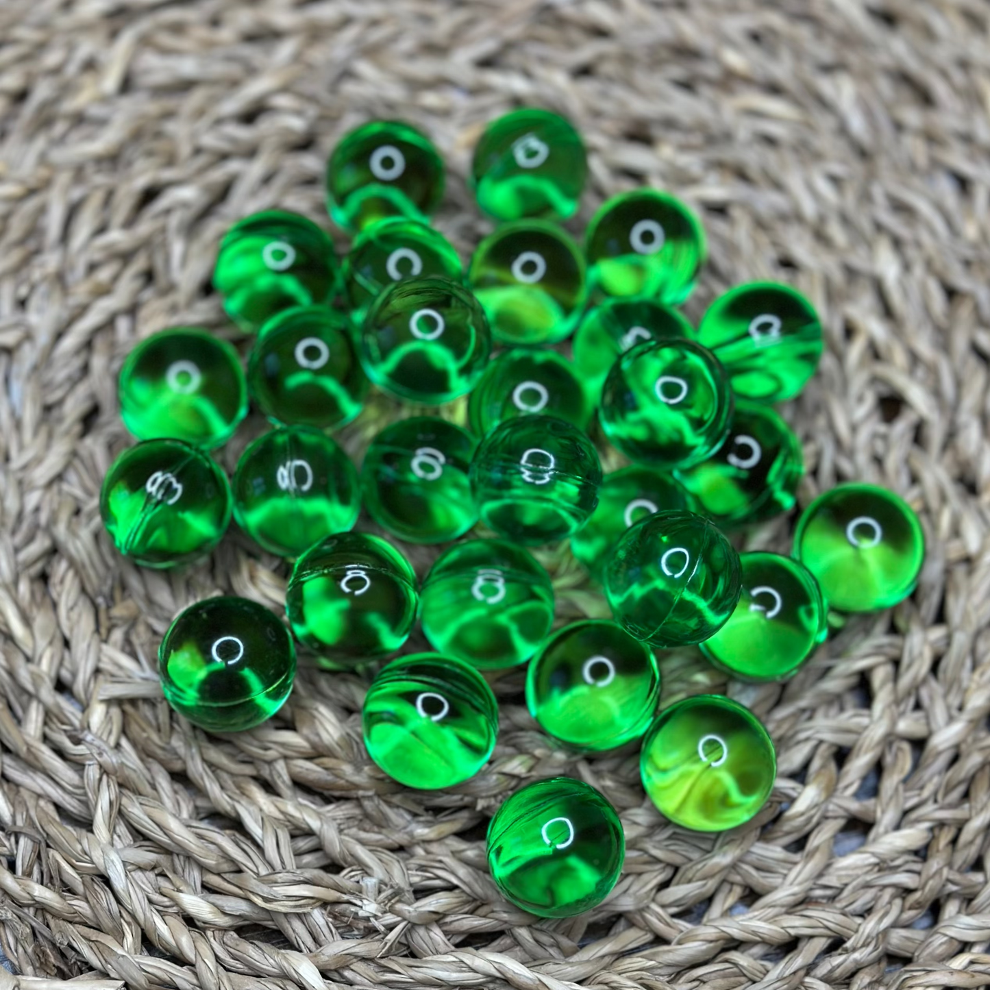 Perles de bain rondes