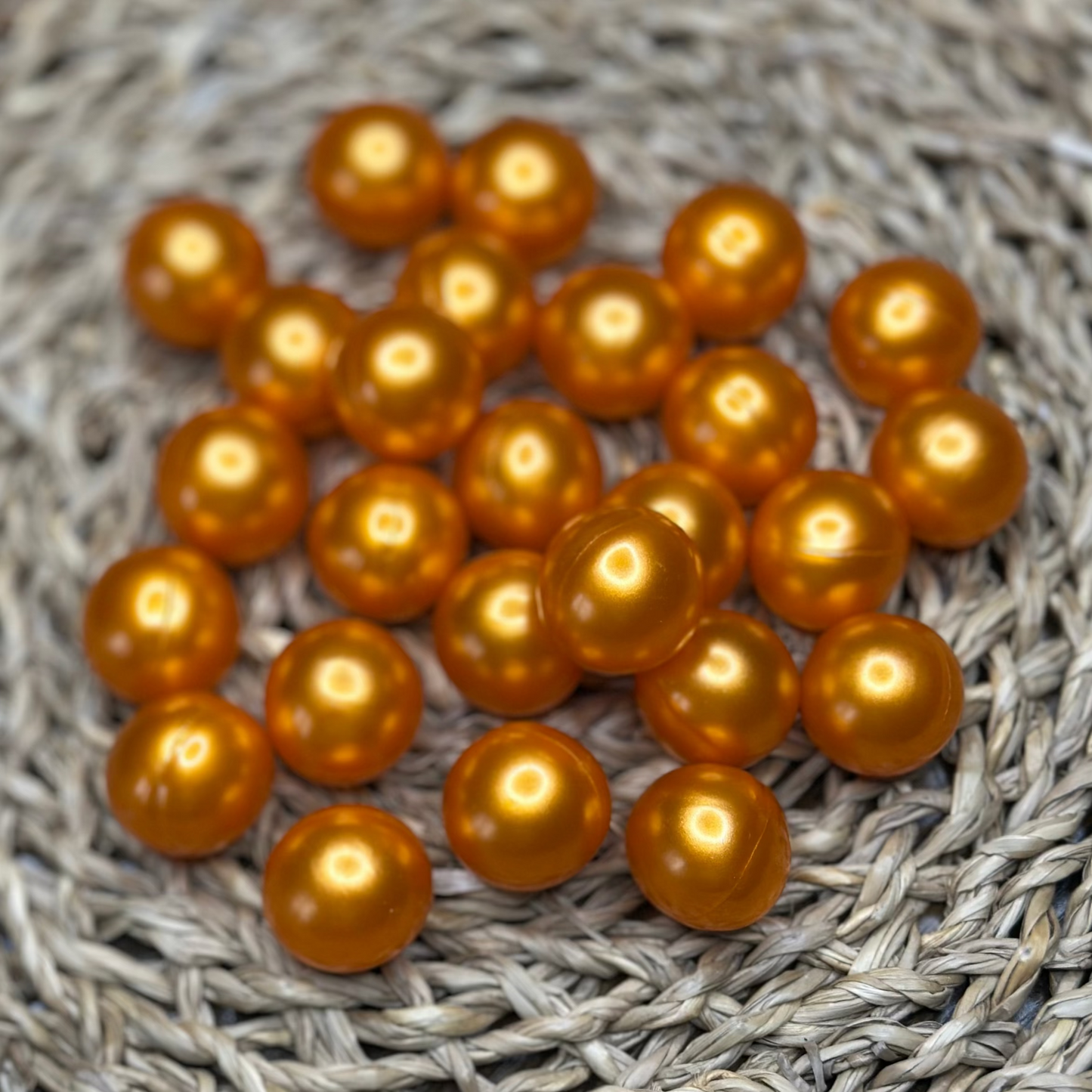 Perles de bain rondes